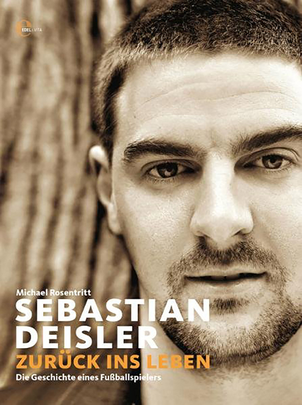 Buchcover: Vollflächiges Portrait des Autors in sepia, größtenteils weiße Schrift