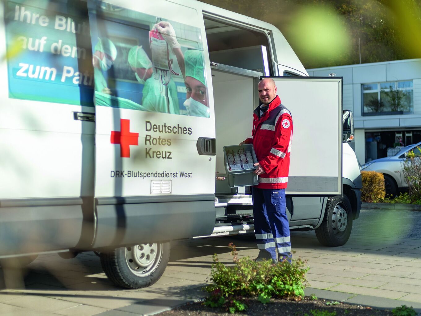 Logistik Blutspende