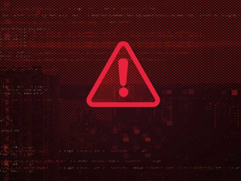 Warnmeldung Cyberangriff Warnmeldung Cyberangriff
