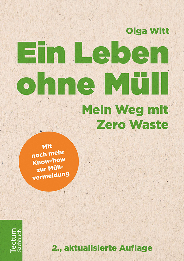 Buchcover: Papp-Hintergrund, grüne Typografie