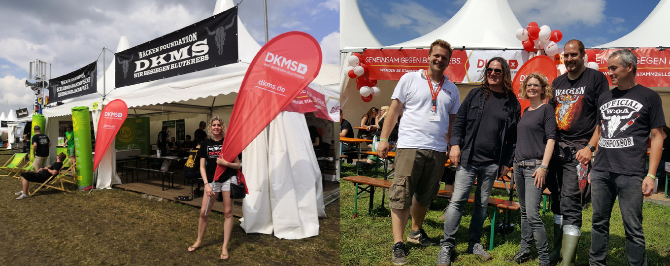 DKMS auf dem Wacken Open Air